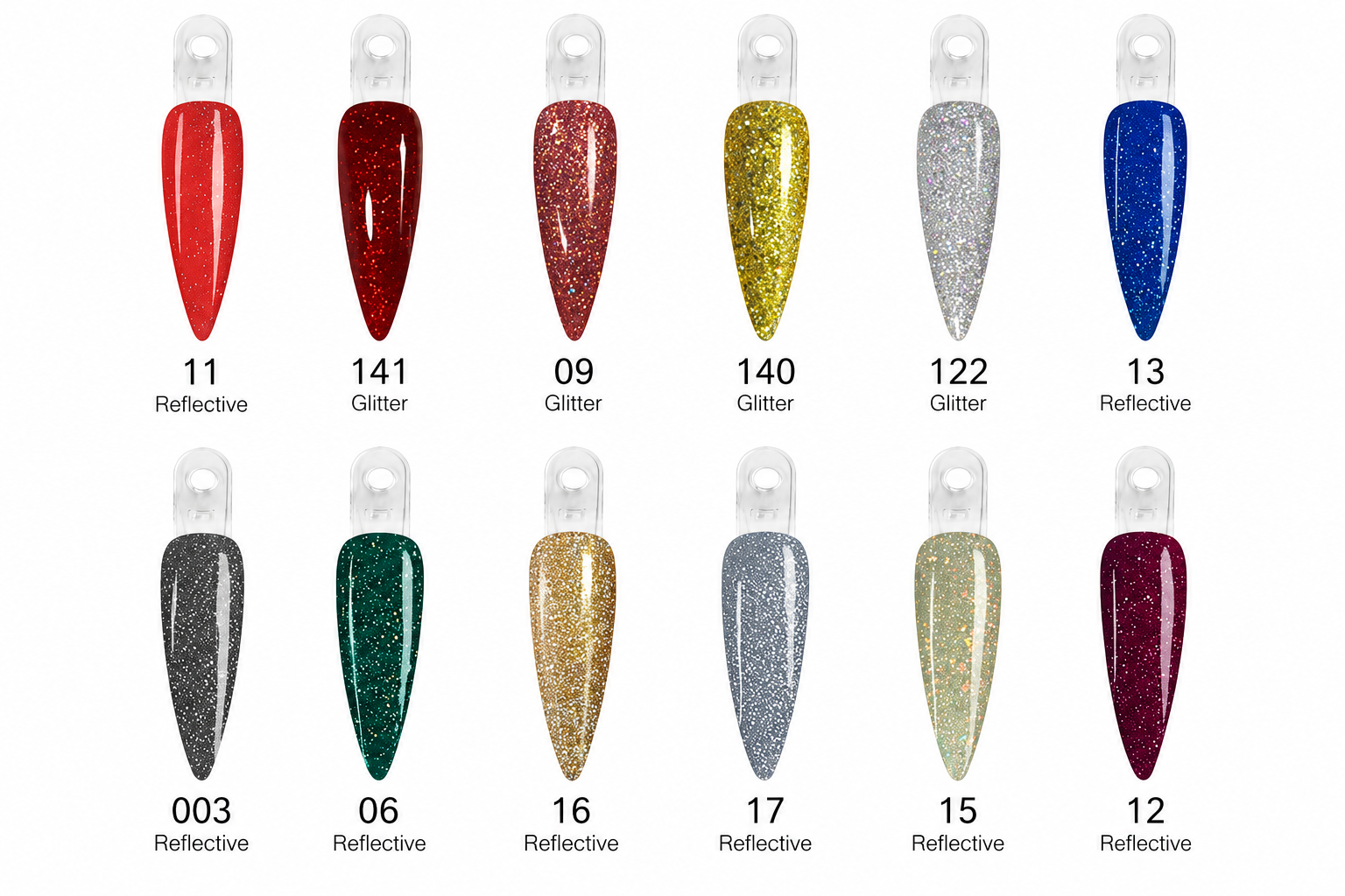 Fairy Series - Gel Polish Colour Display Palette - Image 2